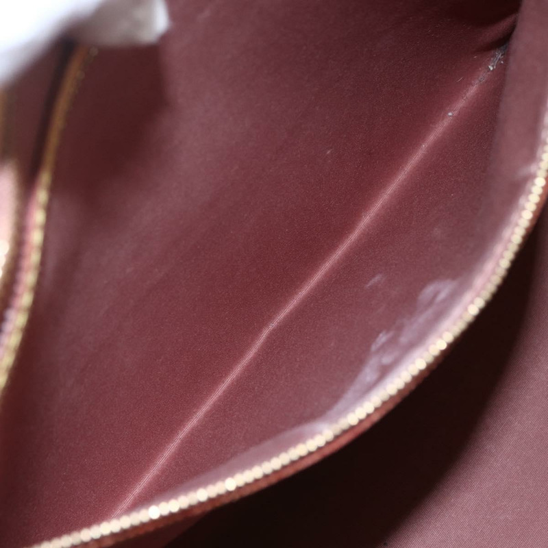 【日本直送】路易威登 Monogram Vernis Blair GM 手提包 2way Rose Velur M91797 LV Auth 150823-25