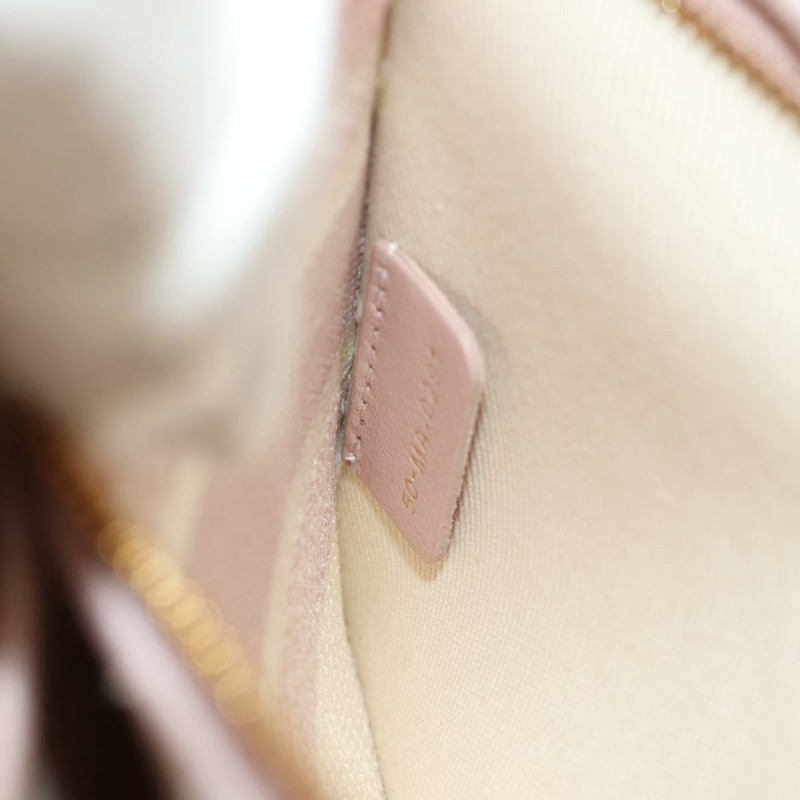【日本直送】Christian Dior Lady Dior 千鳥格紋帆布雙肩包 粉紅 正品 mr1529M-25