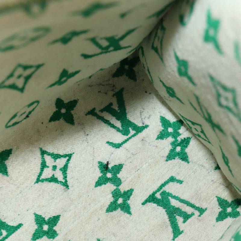 【日本直送】路易威登 Monogram Jacquard Velvet On The Go PM 手袋 M46216 LV Auth 148041SM-19