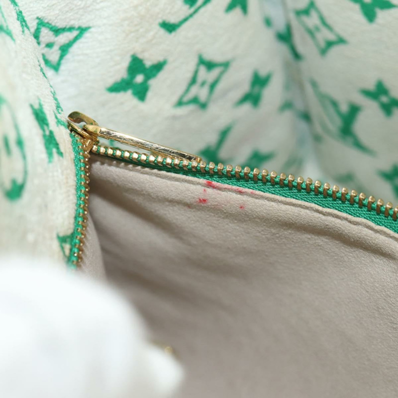 【日本直送】路易威登 Monogram Jacquard Velvet On The Go PM 手袋 M46216 LV Auth 148041SM-24