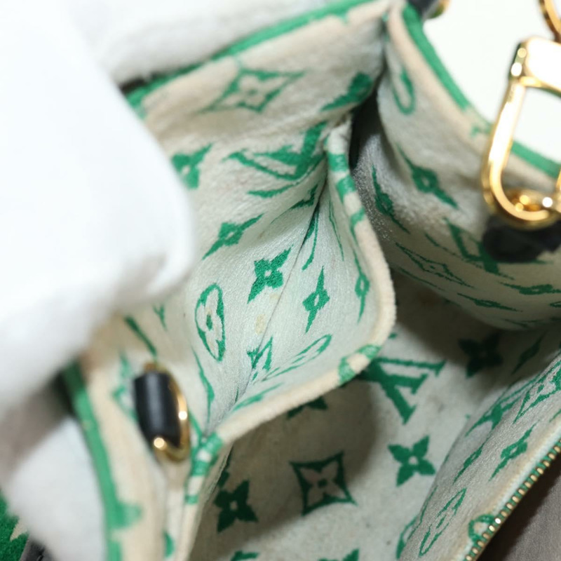 【日本直送】路易威登 Monogram Jacquard Velvet On The Go PM 手袋 M46216 LV Auth 148041SM-25