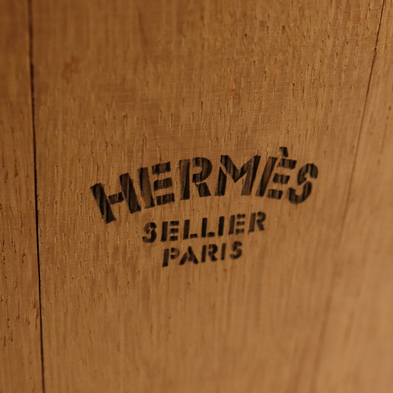 【日本直送】愛馬仕水桶新郎手提包 木紋米色 正品 145802V-5