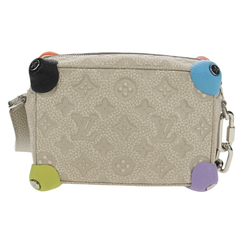 【日本直送】路易威登 Taurillon Monogram Climbing Soft Trunk Bag M81606 LV Auth 146364SM-2