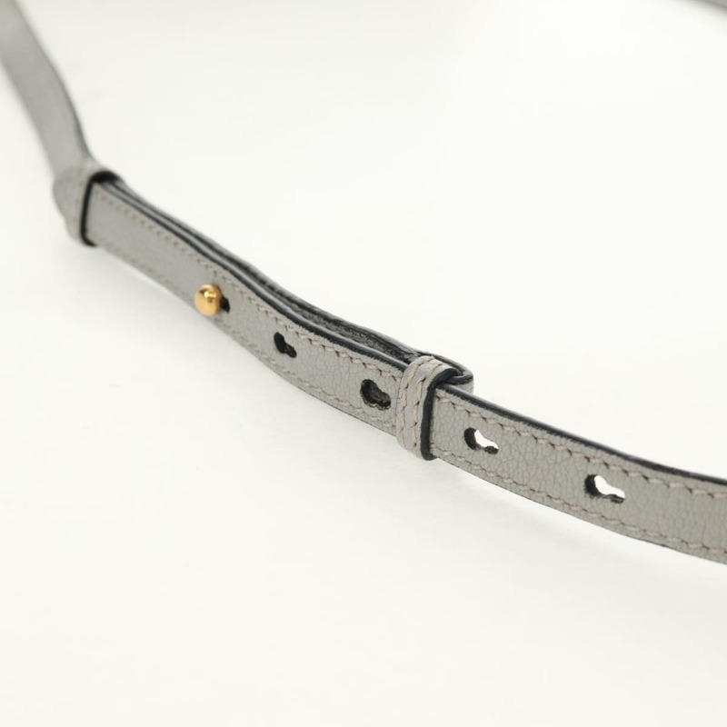 【日本直送】Miu Miu 灰色金色毛絨單肩包,正品編號 134337V-7