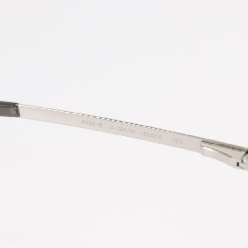 【日本直送】香奈兒 COCO 標誌太陽眼鏡 金屬銀色 CC Auth am9658V-13