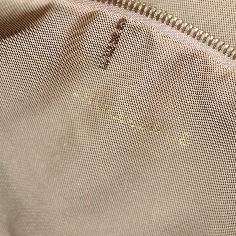 【日本直送】FENDI Zucchino帆布Mamma Baguette手袋琺瑯橙金配色 Auth am9758V-24