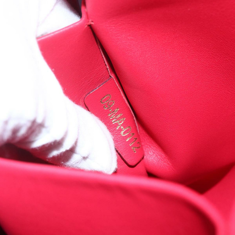 【日本直送】Christian Dior Diorissimo 手提包 皮革 2way Orange Gold Auth bs30974-24