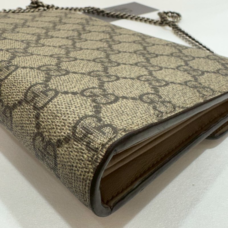 GUCCI 斜背包/側背包/鍊包/酒神包/WOC 8成新-4