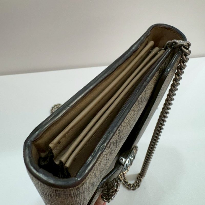 GUCCI 斜背包/側背包/鍊包/酒神包/WOC 8成新-7