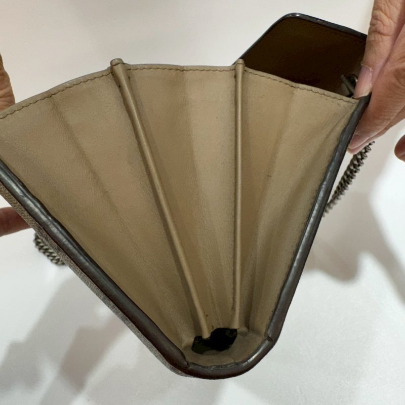 GUCCI 斜背包/側背包/鍊包/酒神包/WOC 8成新-10