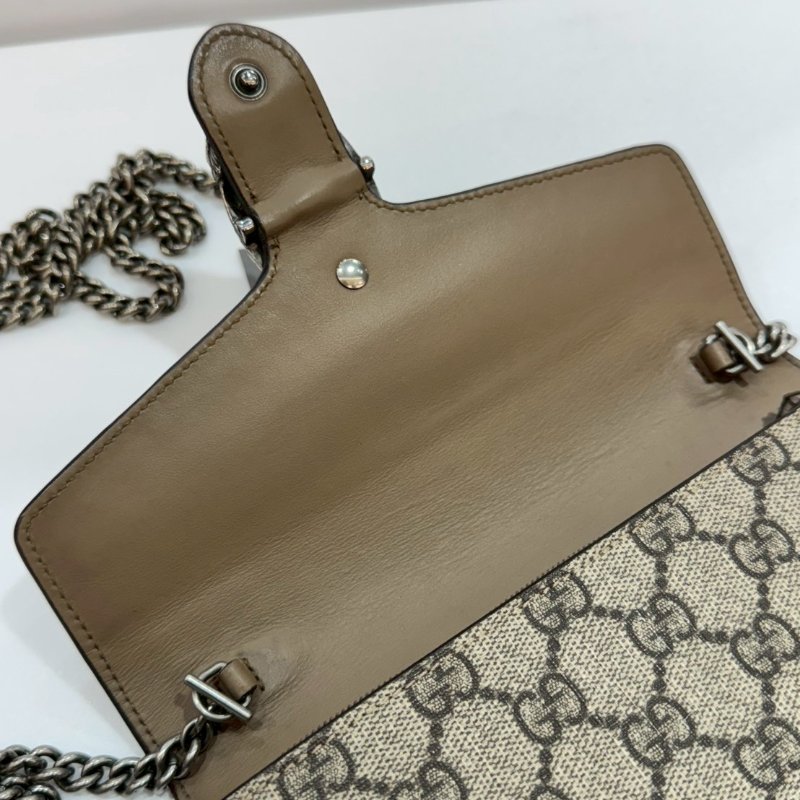 GUCCI 斜背包/側背包/鍊包/酒神包/WOC 8成新-11