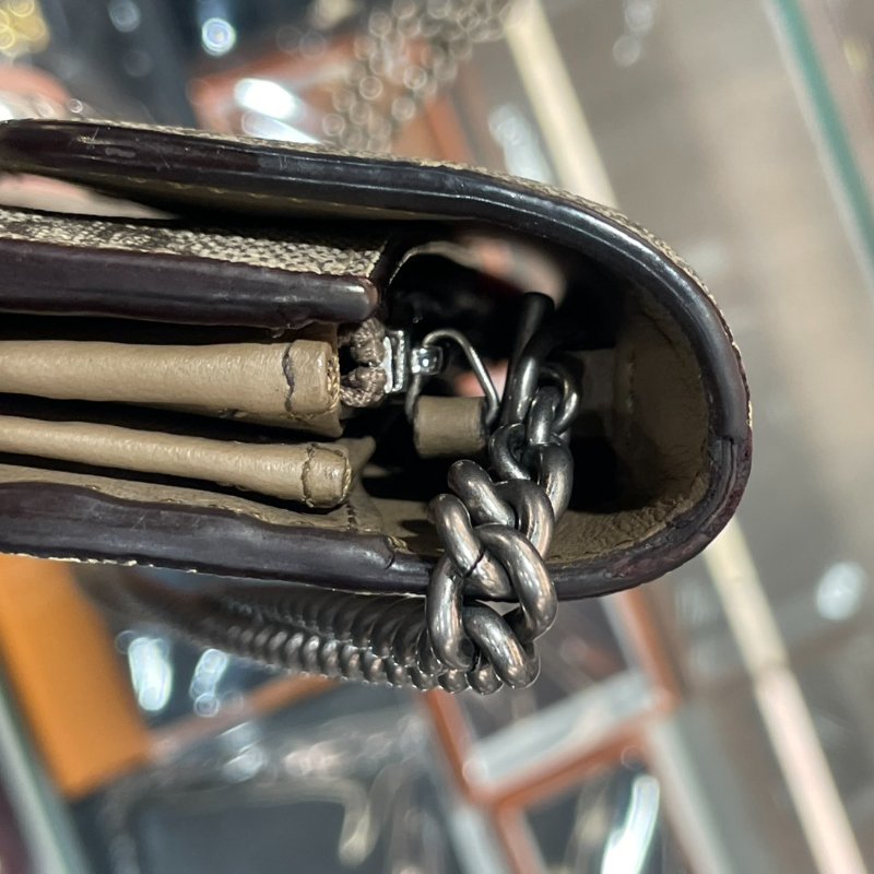 GUCCI 斜背包/側背包/鍊包/酒神包/WOC 8成新-14