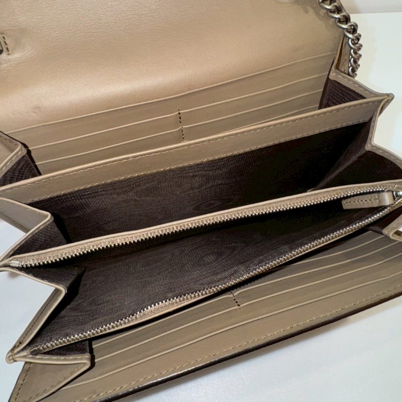 GUCCI 斜背包/側背包/鍊包/酒神包/WOC 8成新-17