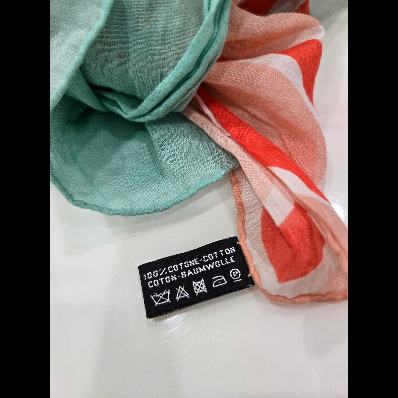 CHANEL 實用款 棉質圍巾-10