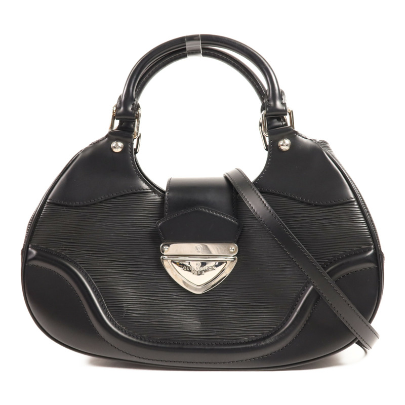LOUIS VUITTON Epi Sac Montaigne銀扣手挽肩背兩用袋-0