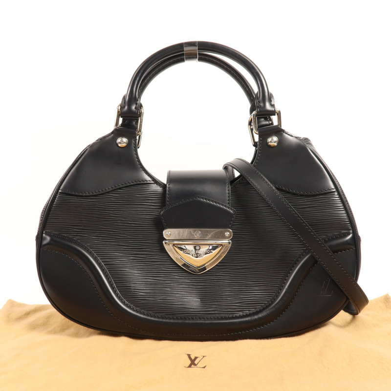LOUIS VUITTON Epi Sac Montaigne銀扣手挽肩背兩用袋-18