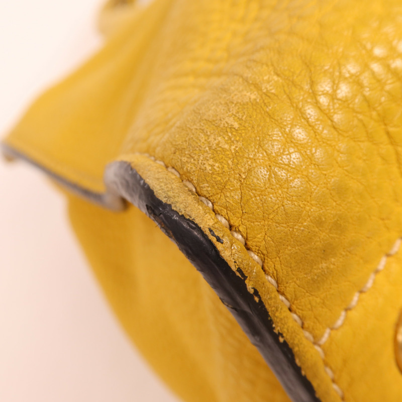 PRADA 牛皮皮革2 Way Shoulder金扣手挽袋-6