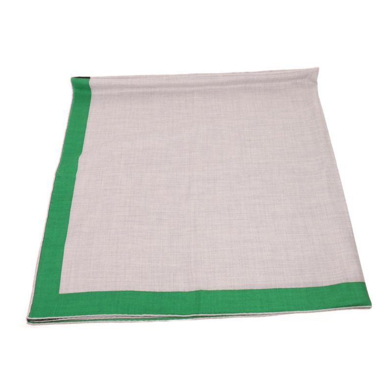 HERMES 羊絨/絲質Scarf圍巾-3