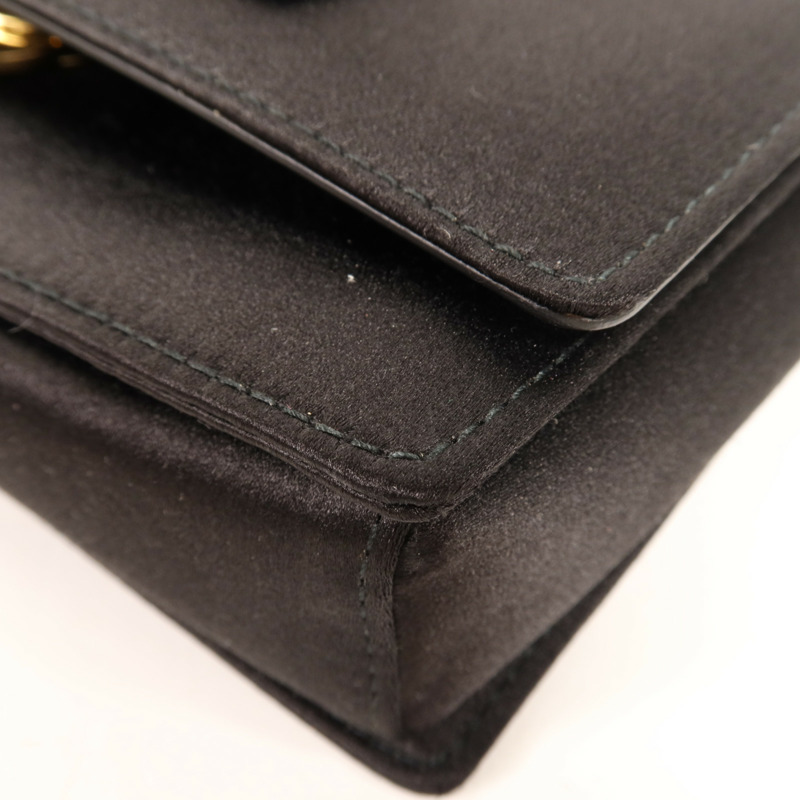 Salvatore Ferragamo 絲質Shoulder Bag金扣手挽肩背兩用袋-5