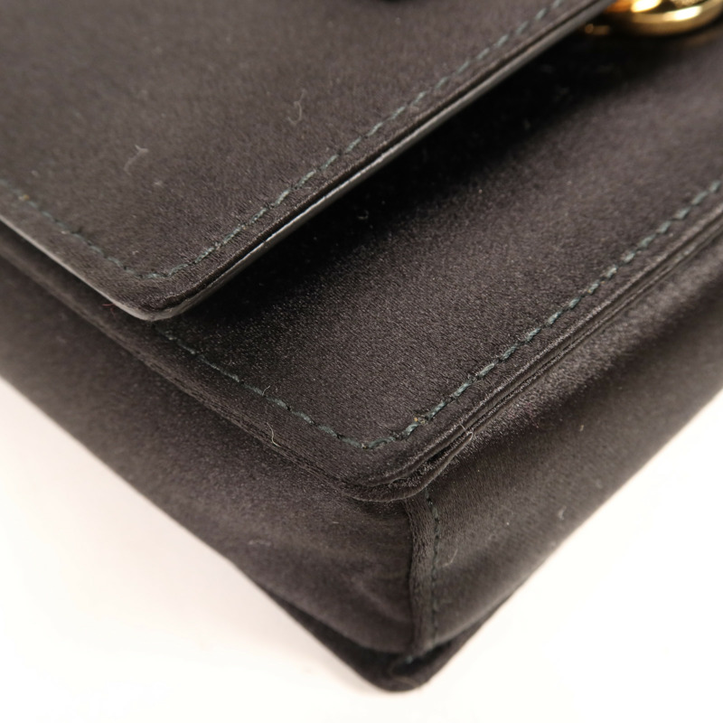 Salvatore Ferragamo 絲質Shoulder Bag金扣手挽肩背兩用袋-6