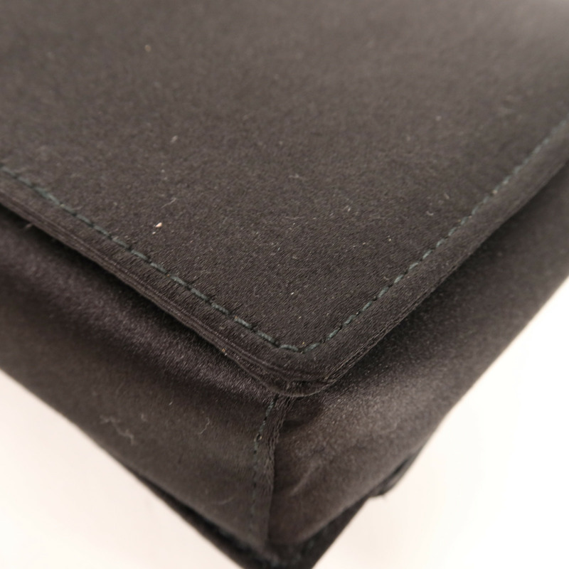 Salvatore Ferragamo 絲質Shoulder Bag金扣手挽肩背兩用袋-7