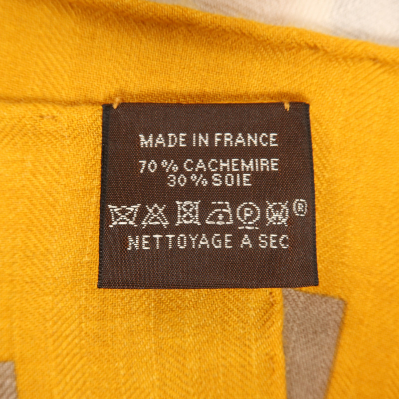 HERMES 羊絨/絲質Scarf圍巾-7
