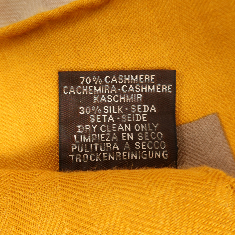 HERMES 羊絨/絲質Scarf圍巾-8