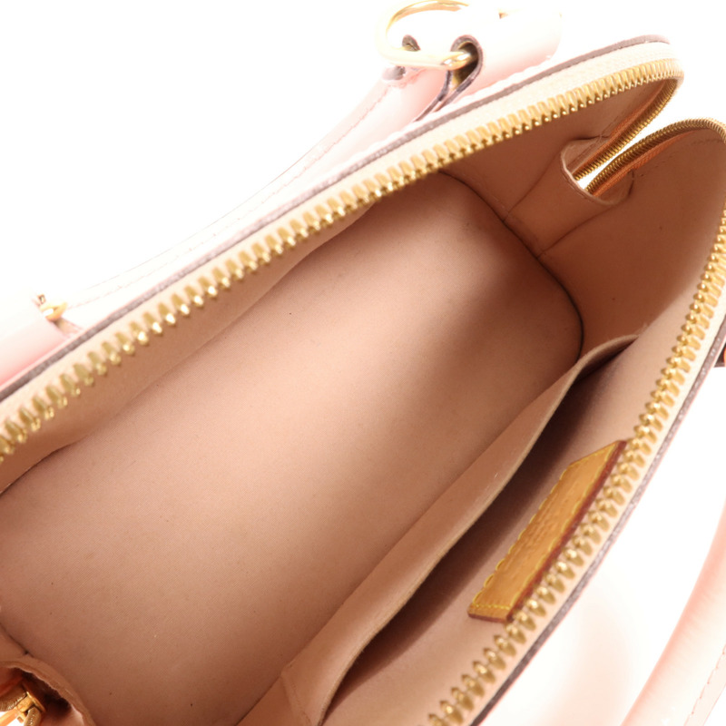 LOUIS VUITTON Vernis Alma BB金扣手挽肩背兩用袋-4