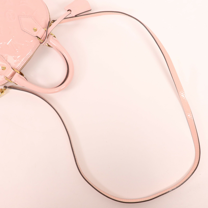 LOUIS VUITTON Vernis Alma BB金扣手挽肩背兩用袋-7