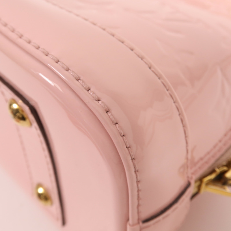 LOUIS VUITTON Vernis Alma BB金扣手挽肩背兩用袋-8