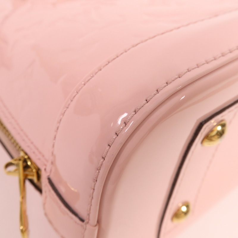 LOUIS VUITTON Vernis Alma BB金扣手挽肩背兩用袋-9