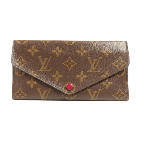 LOUIS VUITTON Monogram Long Wallet金扣長錢包