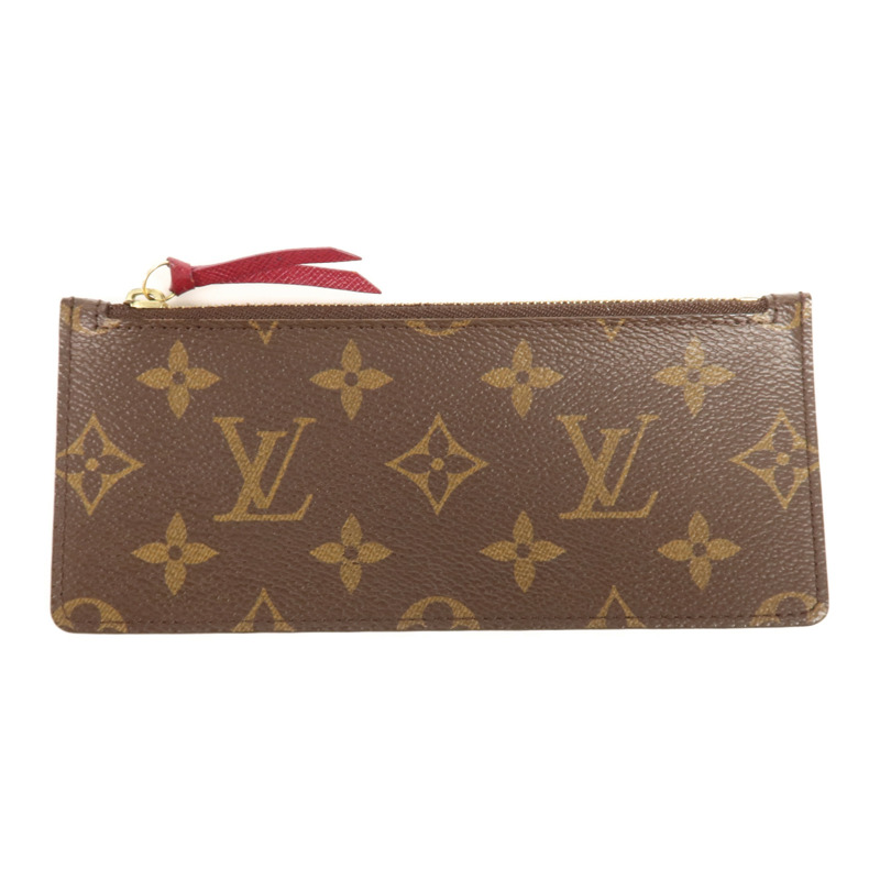 LOUIS VUITTON Monogram Long Wallet金扣長錢包-12
