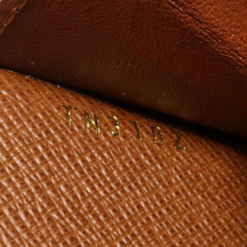 LOUIS VUITTON Monogram Long Wallet金扣長錢包-7