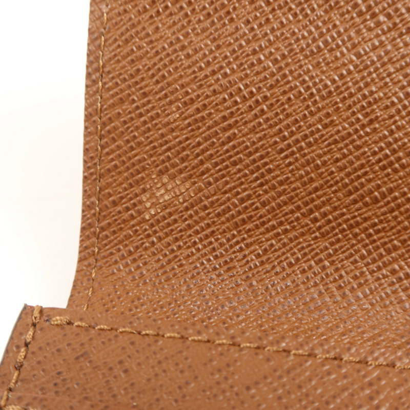 LOUIS VUITTON Monogram Long Wallet金扣長錢包-12