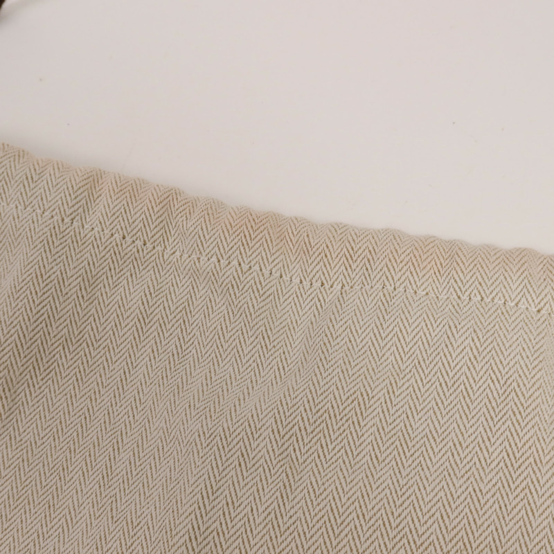 HERMES 帆布/皮革Mini Herbag銀扣肩背袋Ardoise-15