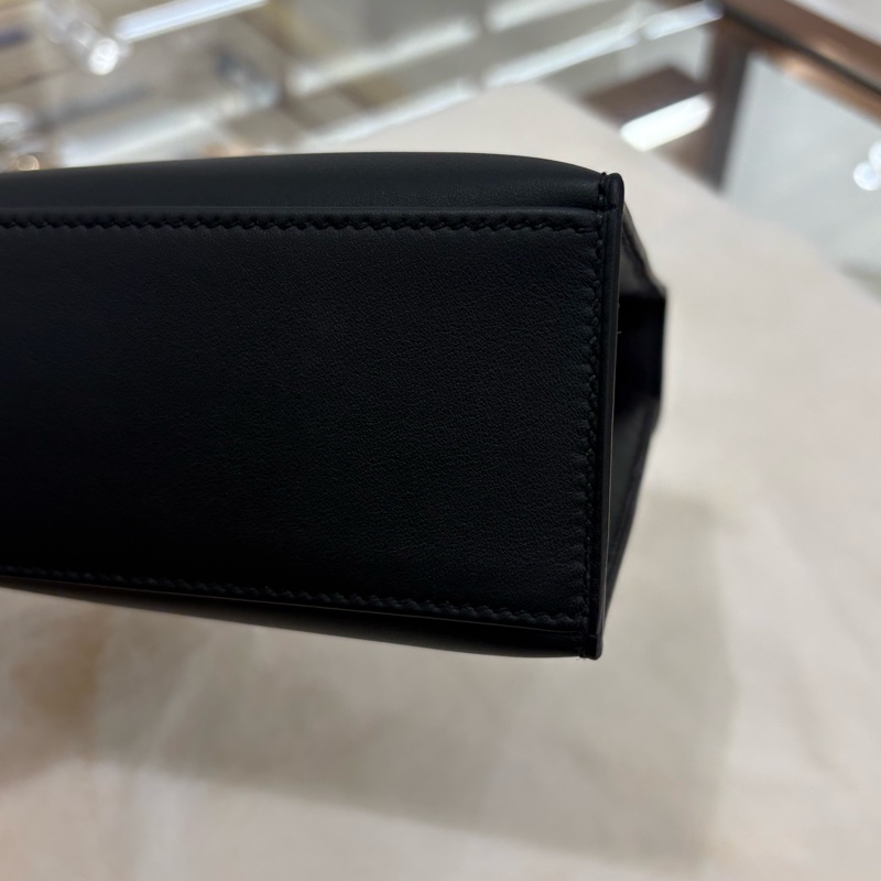 Hermes Mini Kelly Pochette 黑色 全新現貨-9