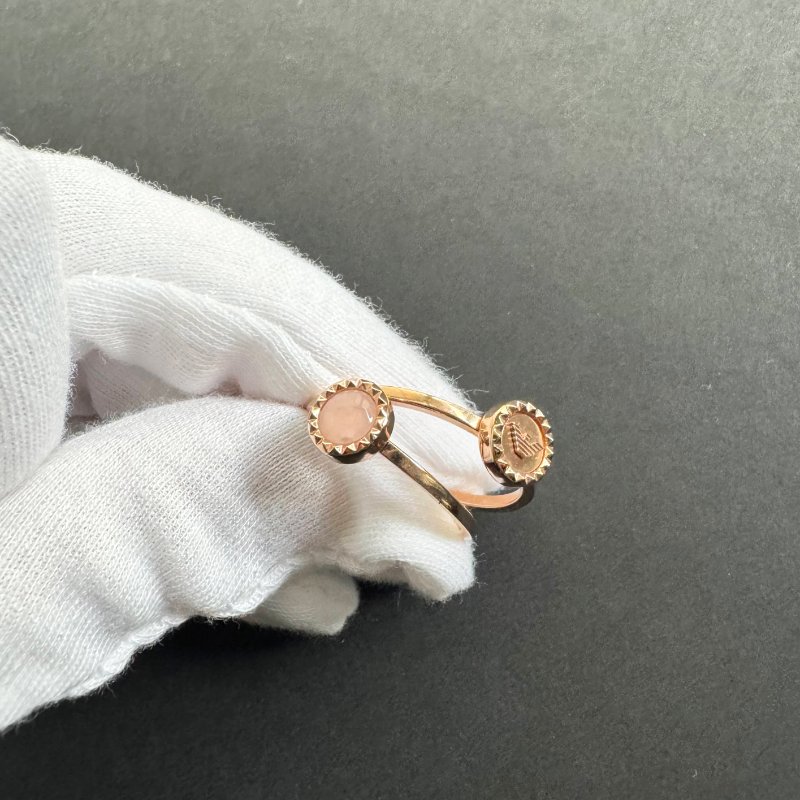 Emporio Armani EA 雙環戒指｜EGS2694221-3