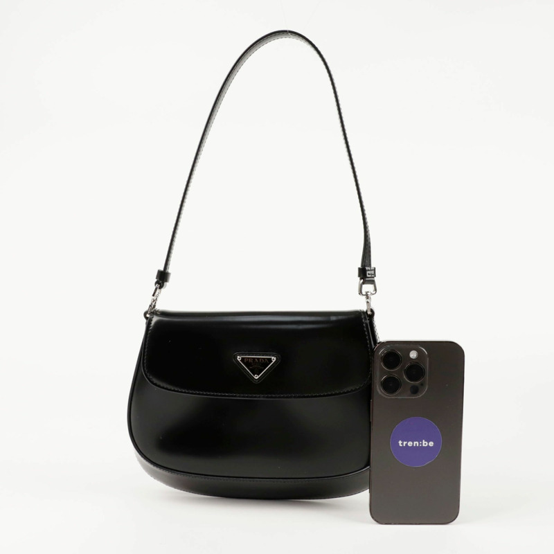 PRADA Cleos翻蓋肩背包 1BD311-6