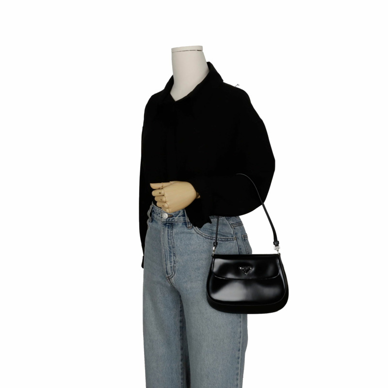 PRADA Cleos翻蓋肩背包 1BD311-9