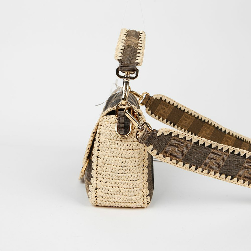 FENDI 8BR600 法國棍中手提單肩包-4