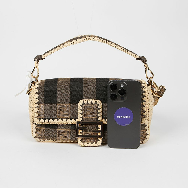 FENDI 8BR600 法國棍中手提單肩包-6