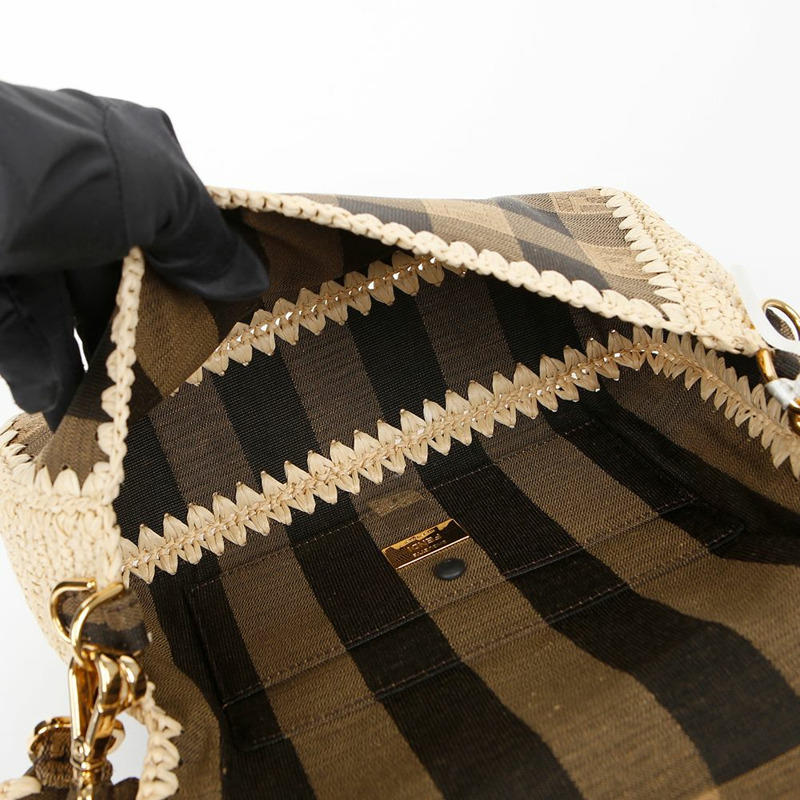 FENDI 8BR600 法國棍中手提單肩包-8