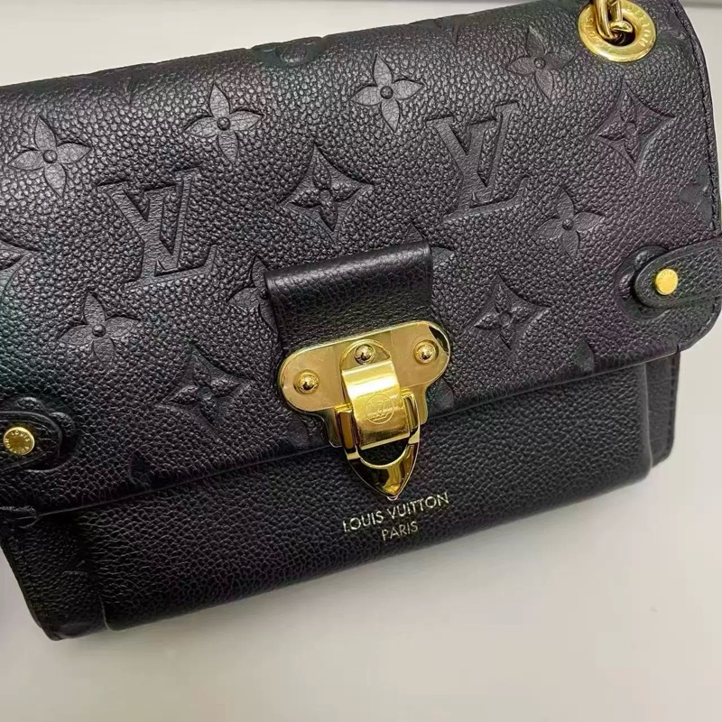 🌷新款芯片款!Louis Vuitton LV Vavin 老花滿logo壓印金口 中號-2