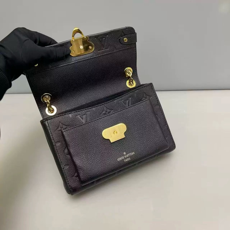 🌷新款芯片款!Louis Vuitton LV Vavin 老花滿logo壓印金口 中號-3