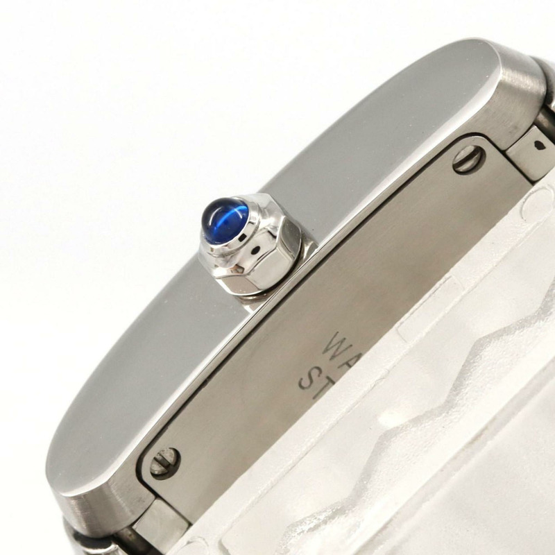 卡地亞 Tank Française SM W51008Q3 不鏽鋼石英錶-3