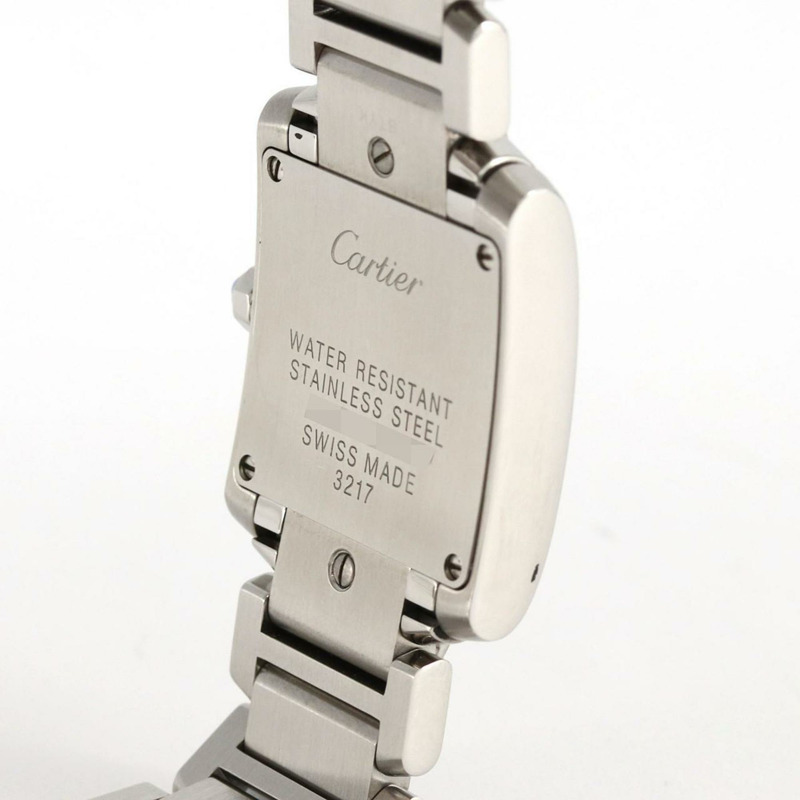 卡地亞 Tank Française SM W51008Q3 不鏽鋼石英錶-5