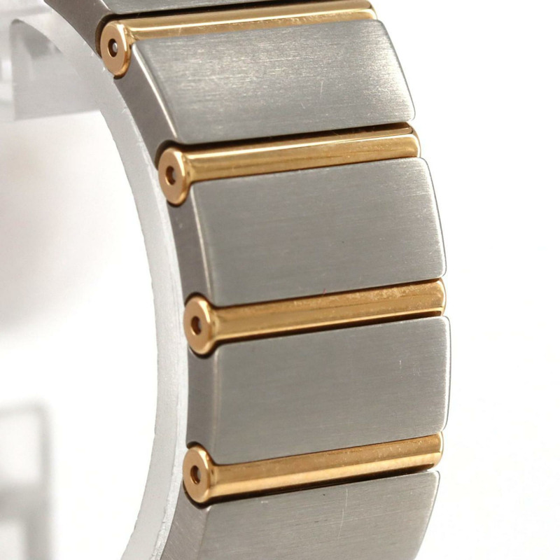 歐米茄星座系列磨砂玫瑰金組合 D・12P 123.25.27.60.55.002 SSxPG 石英腕錶-4