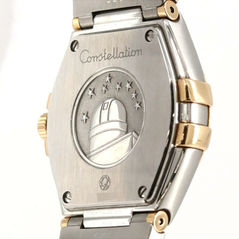 歐米茄星座系列磨砂玫瑰金組合 D・12P 123.25.27.60.55.002 SSxPG 石英腕錶-5