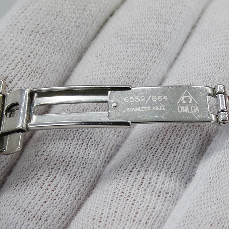 歐米茄星座系列 1572.30 女士石英腕錶,不鏽鋼材質,銀色,白色,拋光處理-4